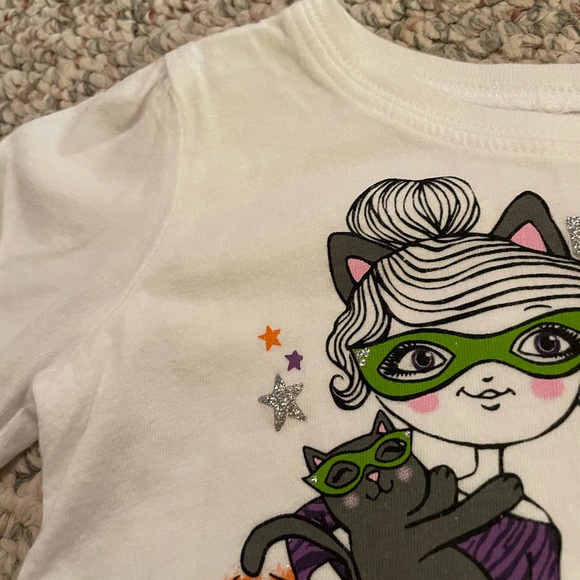 Lot of 2 Halloween Children’s Place long-sleeved shirts-Size 18-24 mo - Picture 2 of 12